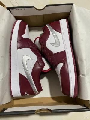 wholesale quality air jordan 1 low bordeaux